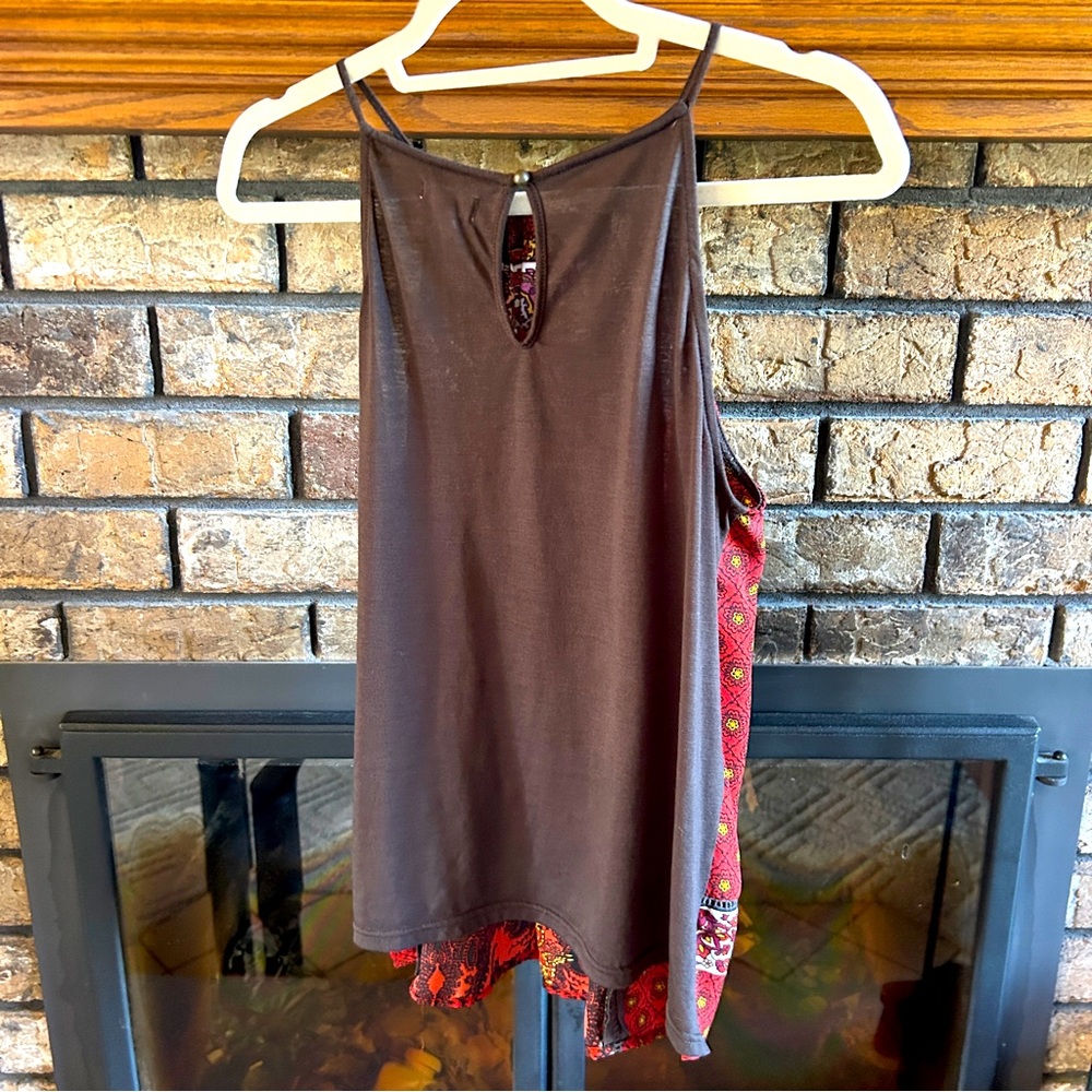 Skylar & Jade Boho Halter Look Top - Size Large - Picture 6 of 14